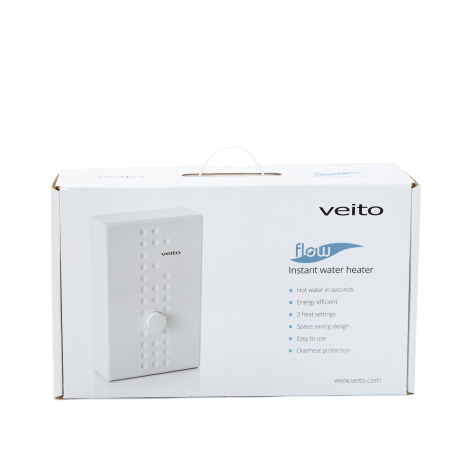Однофазный проточный водонагреватель Veito Flow