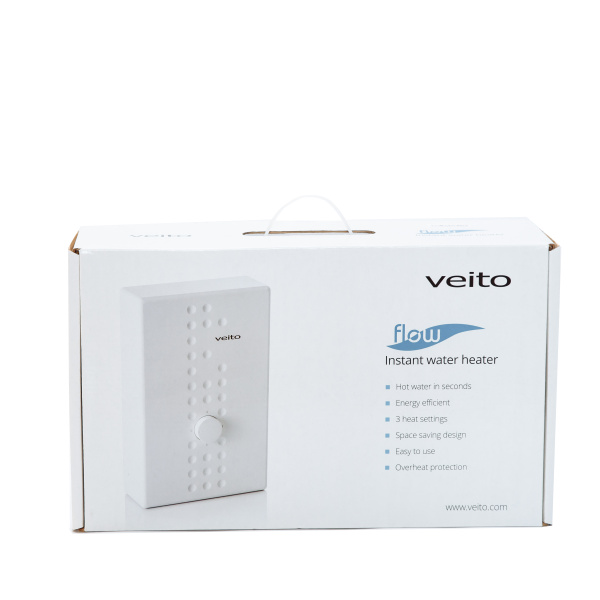 Однофазный проточный водонагреватель Veito Flow