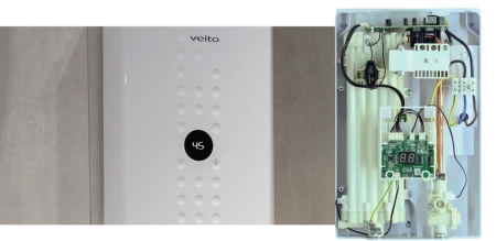 Однофазный проточный водонагреватель Veito Flow E 9