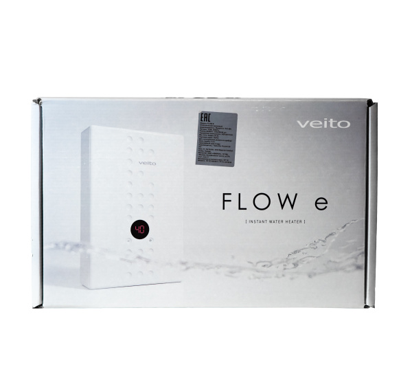 Однофазный проточный водонагреватель Veito Flow E
